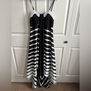 Y2K strapless Joseph Ribcoff dress